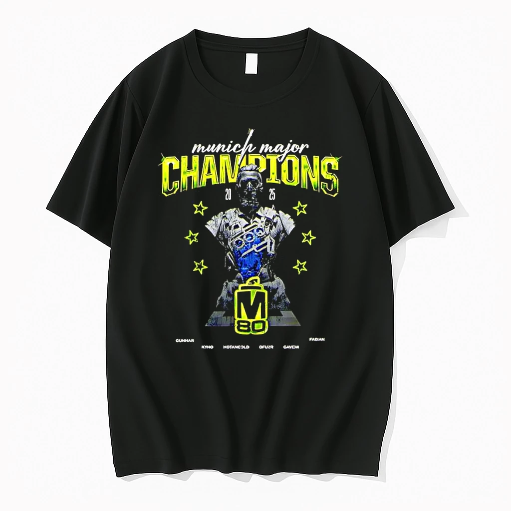 Munich Major Champions 2025 Rainbow Six Siege M80s Victory Shirts