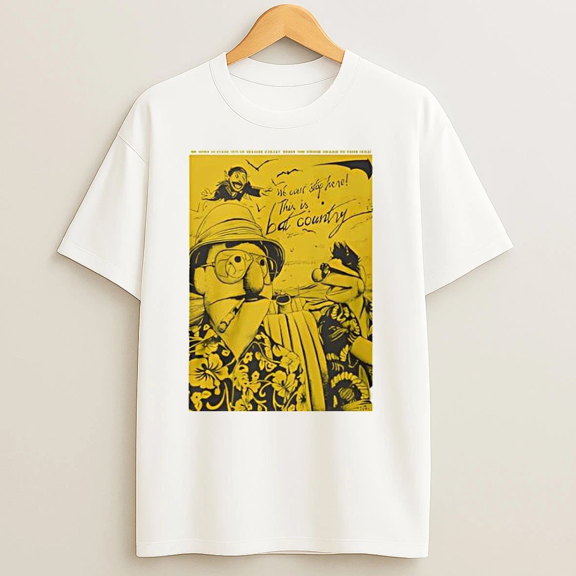 Muppets We Cant Stop Here This Is Bat Country T Shirts