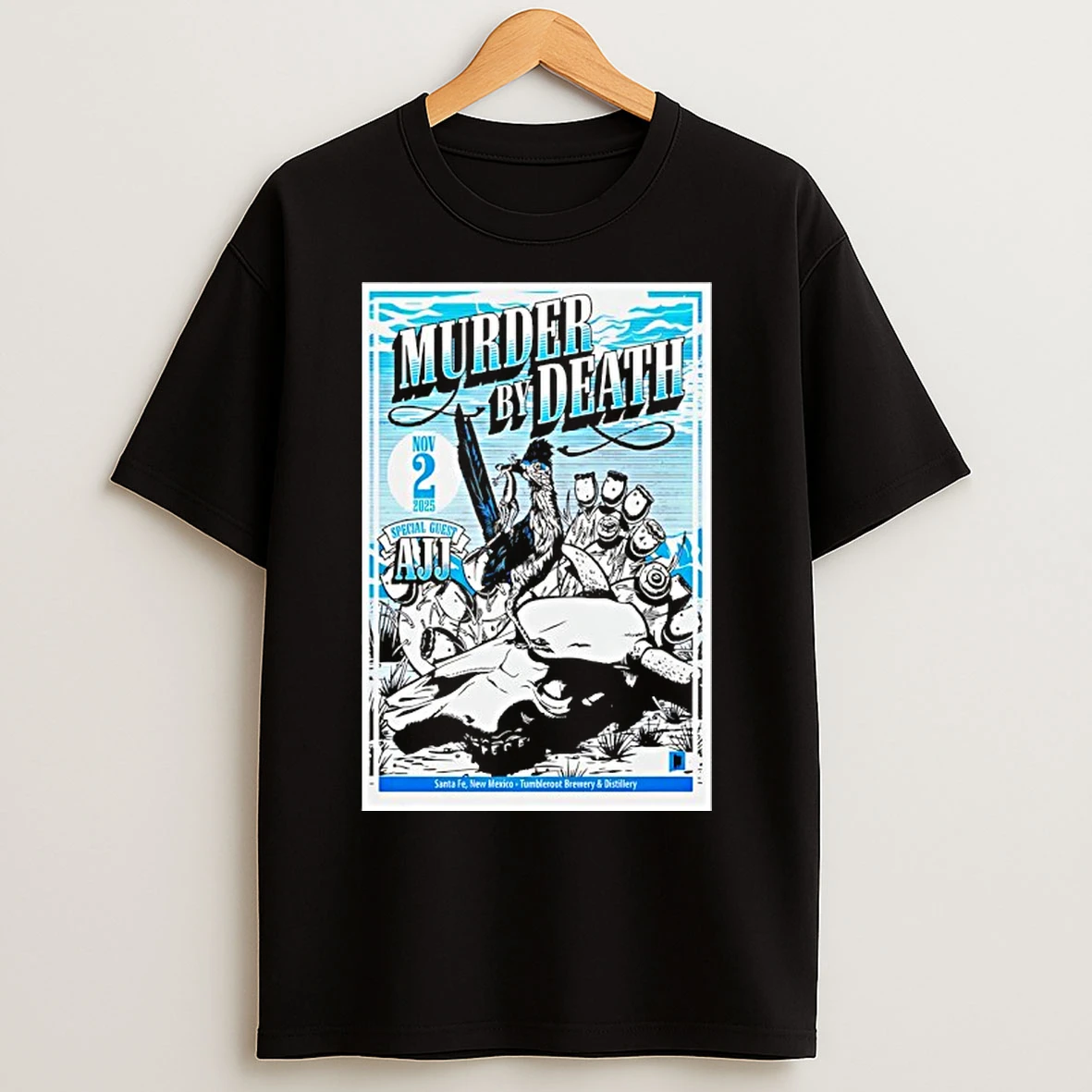 Murder By Death Santa Fe Mexico Nov 2 2025 T Shirts