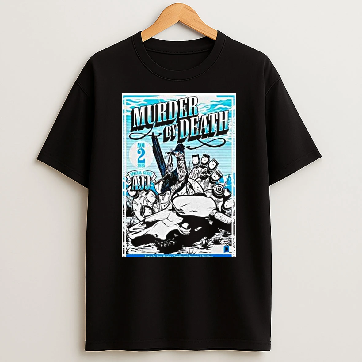 Murder By Death Tumbleroot Brewery Distillery Tour Nov 2 2025 Shirts