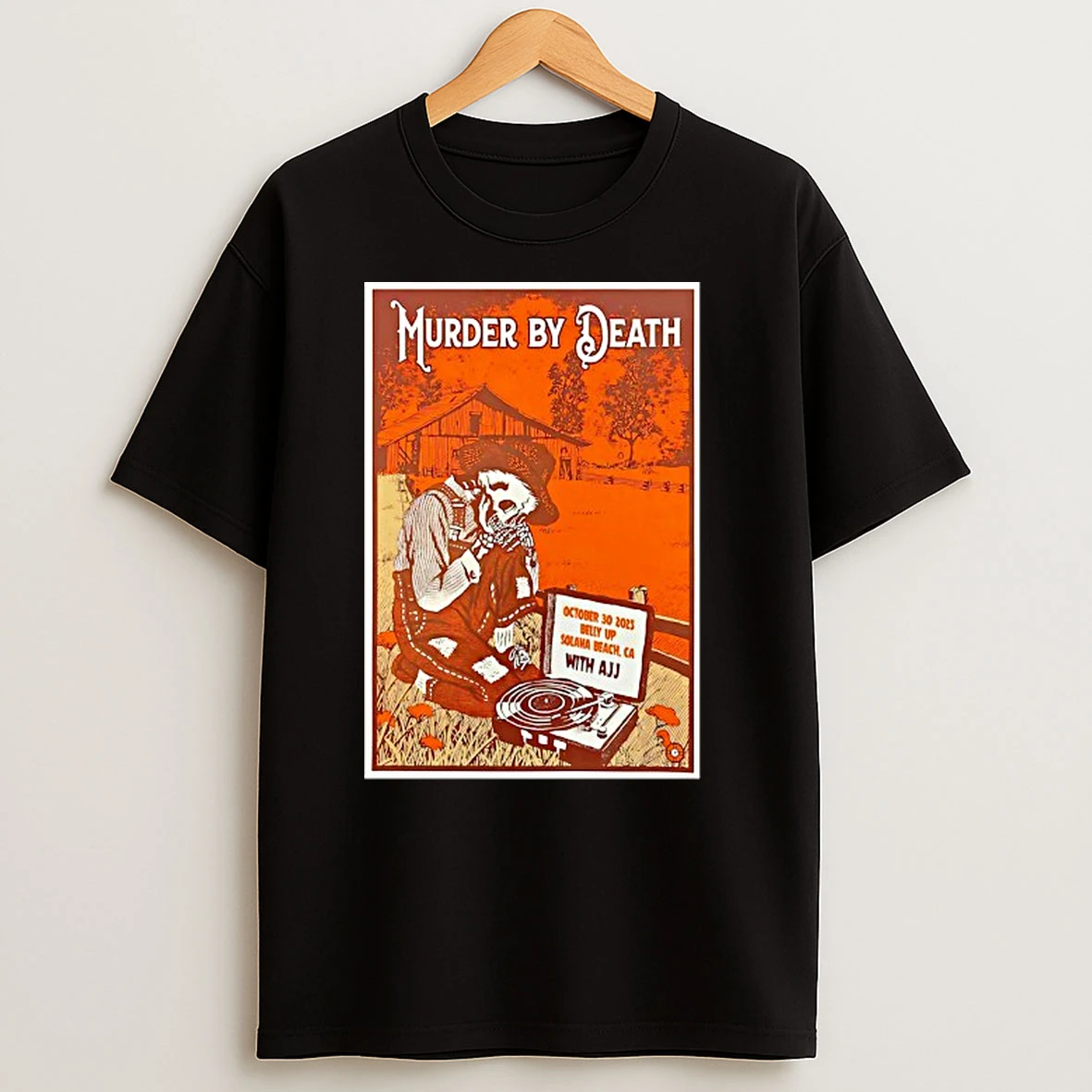 Murder By Death October 30 2025 Belly Up Solana Beach Ca Tour T Shirts