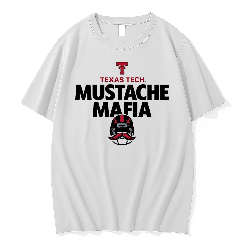 Mustache Mafia Texas Tech Red Raiders Shirts