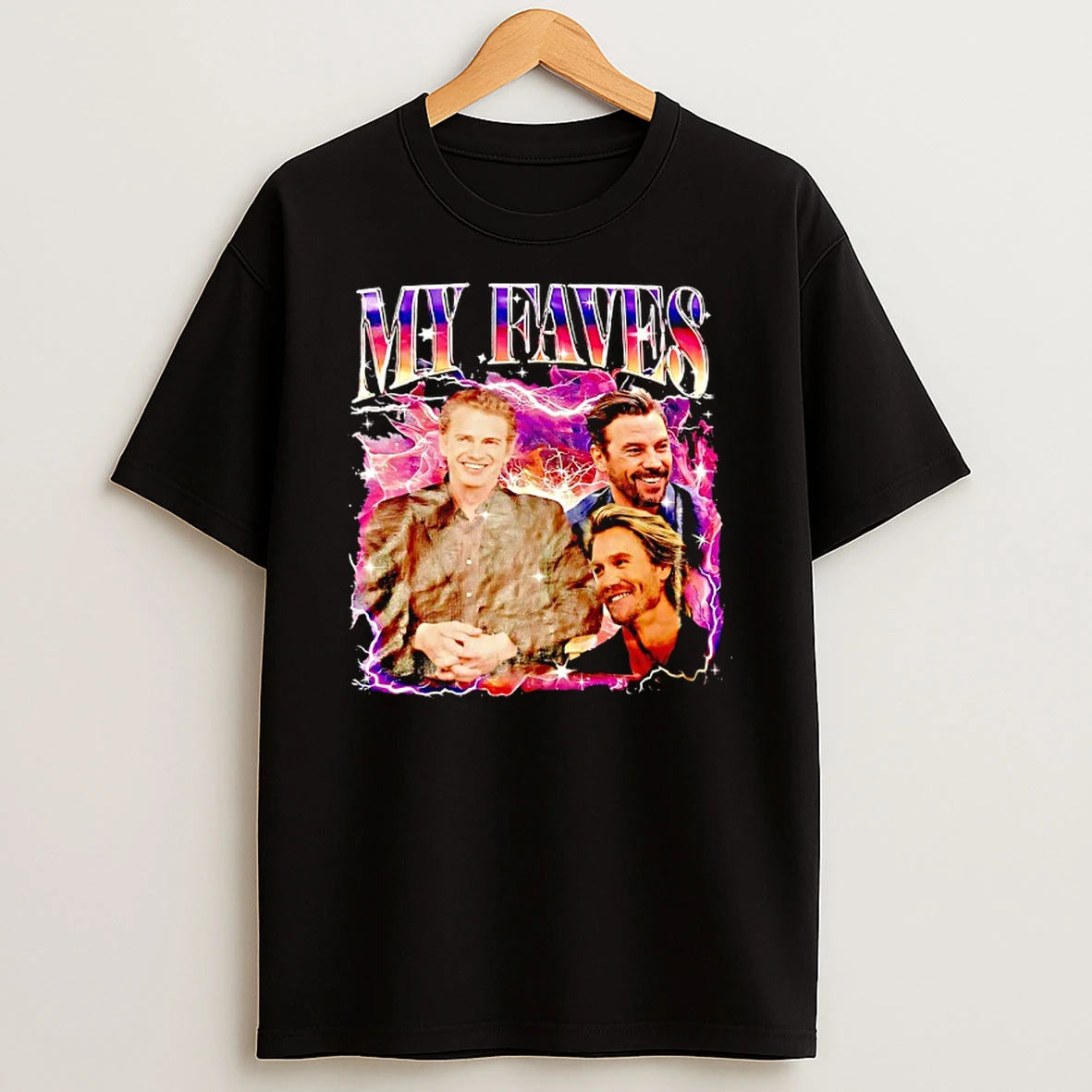 My Faves Graphic Lightning Shirts