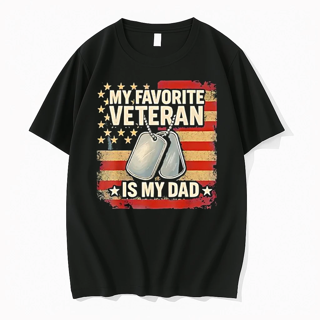 My Favorite Veteran Is My Dad Veterans Day Shirts