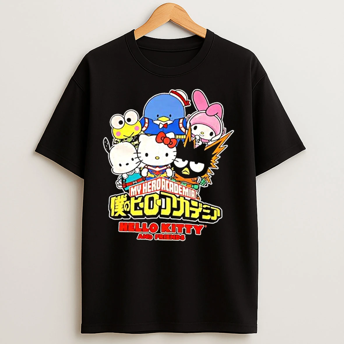 My Hero Academia X Hello Kitty And Friends Graphic T Shirts