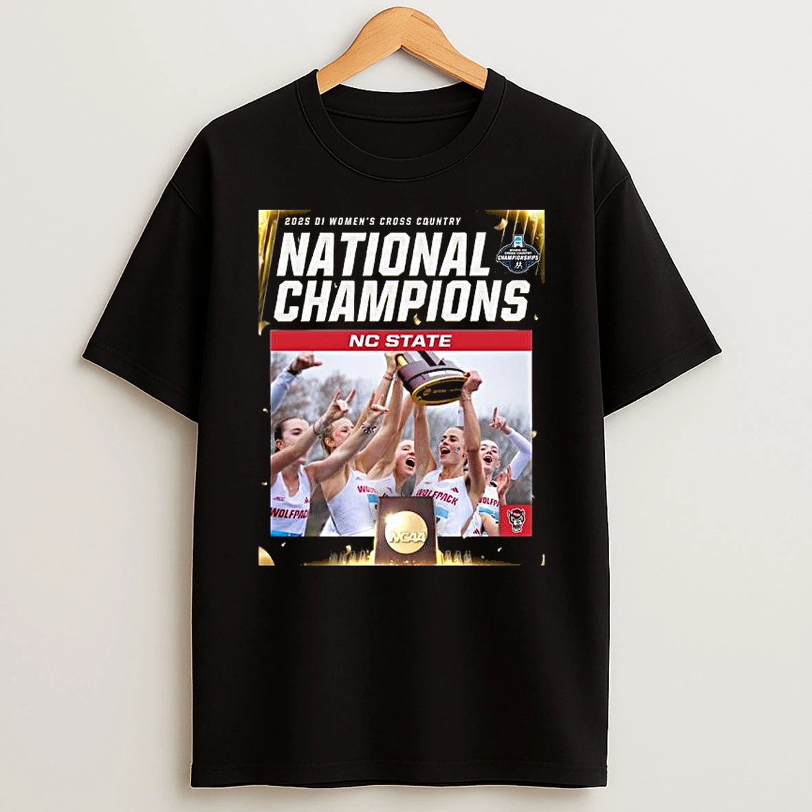 Nc State 2025 Di Womens Cross Country Champions Shirts
