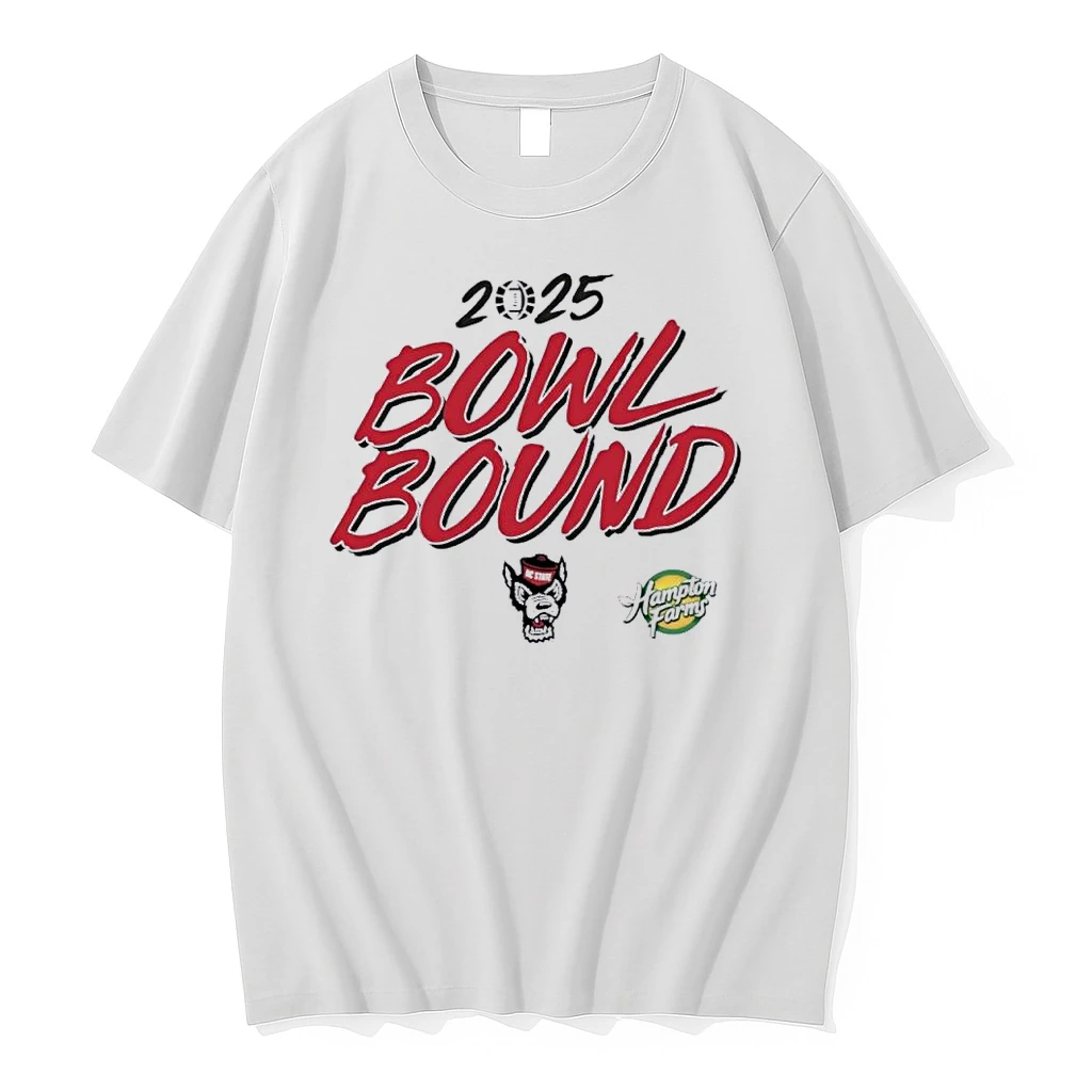 Nc State Wolfpack 2025 Bowl Season Bound Shirts