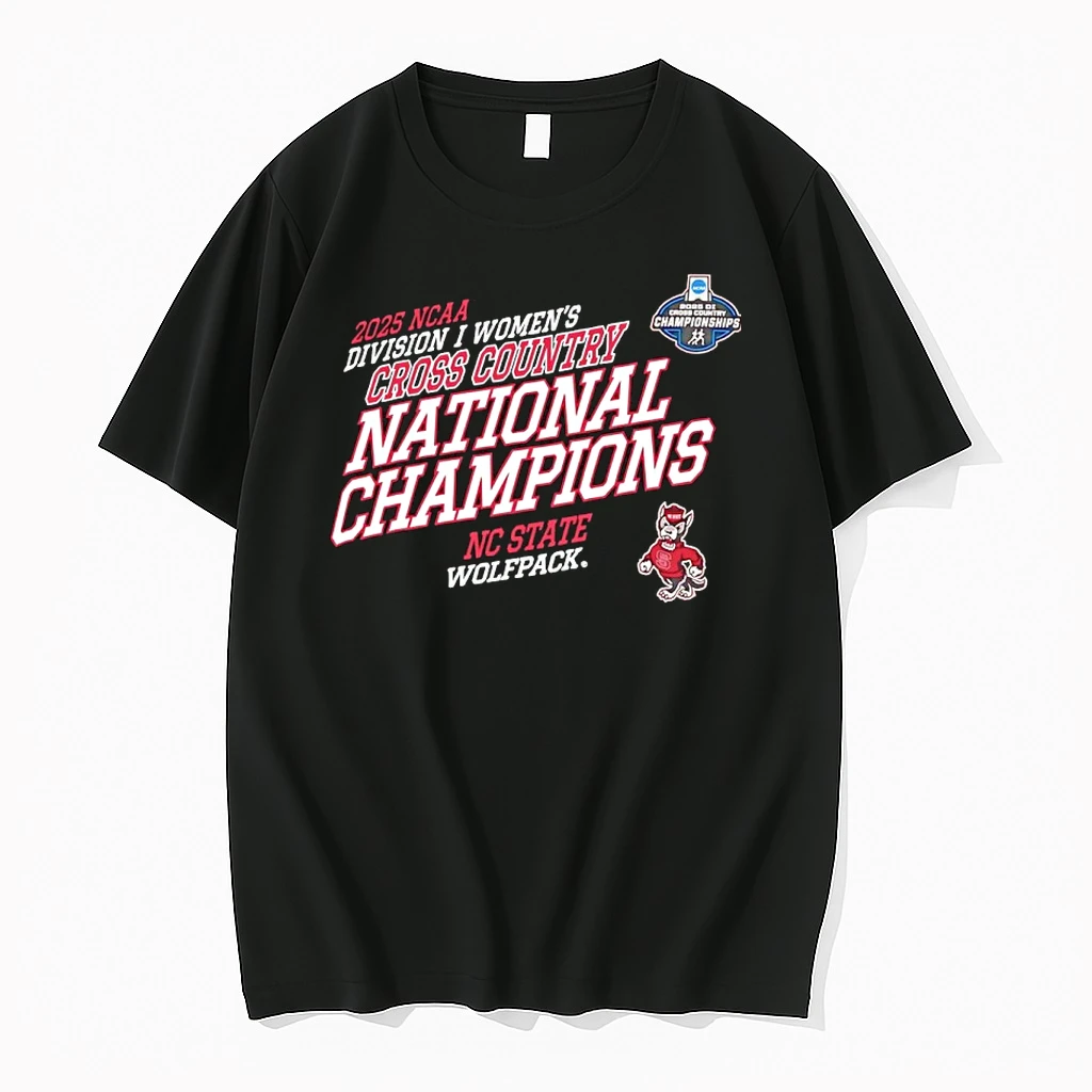 Nc State Wolfpack 2025 Ncaa Division 1 Womens Cross Country National Champions Shirts