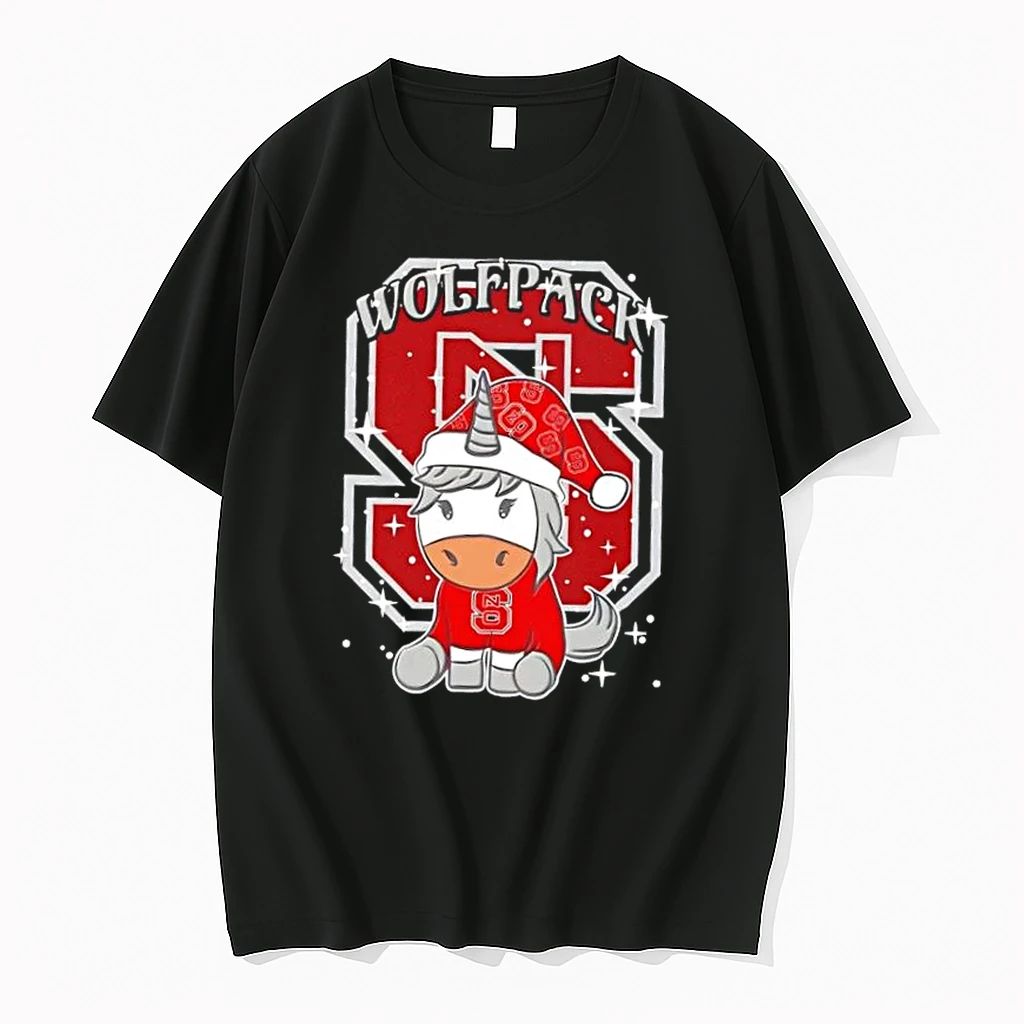 Nc State Wolfpack Football X Unicorn Merry Christmas Shirts