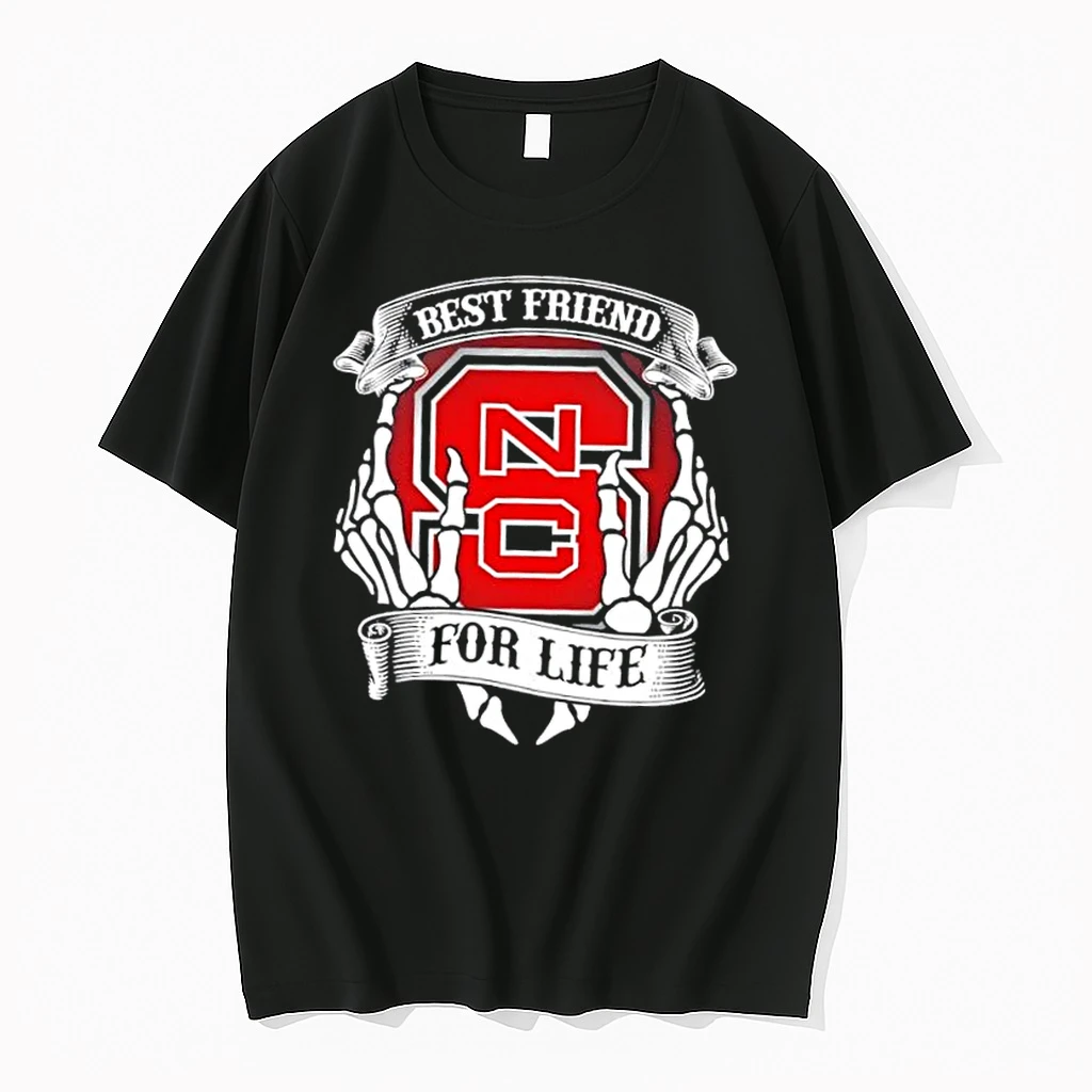Nc State Wolfpack Best Friend For Life Hands Bones Shirts