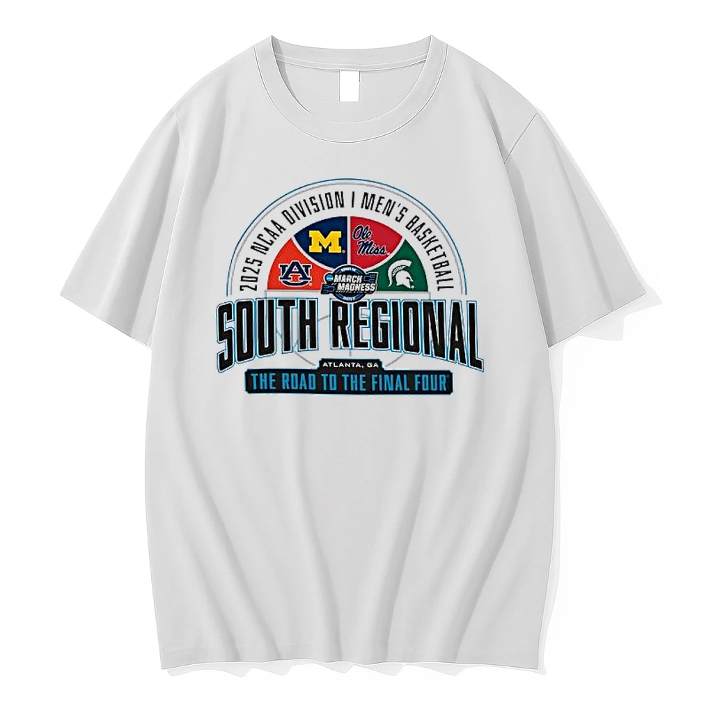 Ncaa Di Mens Basketball South Regional Atlanta 2025 The Road To The Final Four Shirts