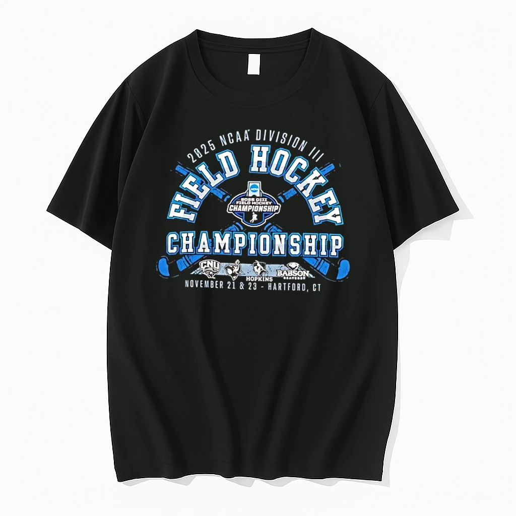 Ncaa Division Iii Field Hockey Championship 2025 Four Team Logos Shirts