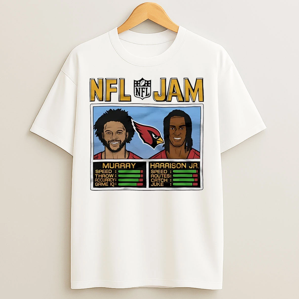 Nfl Jam Cardinals Murray And Harrison Jr T Shirts