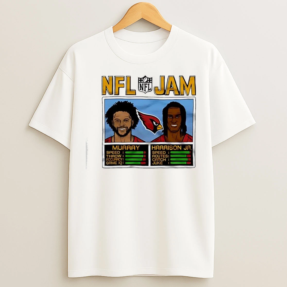 Nfl Jam Cardinals Murray And Harrison Jr Arizona Cardinals T Shirts