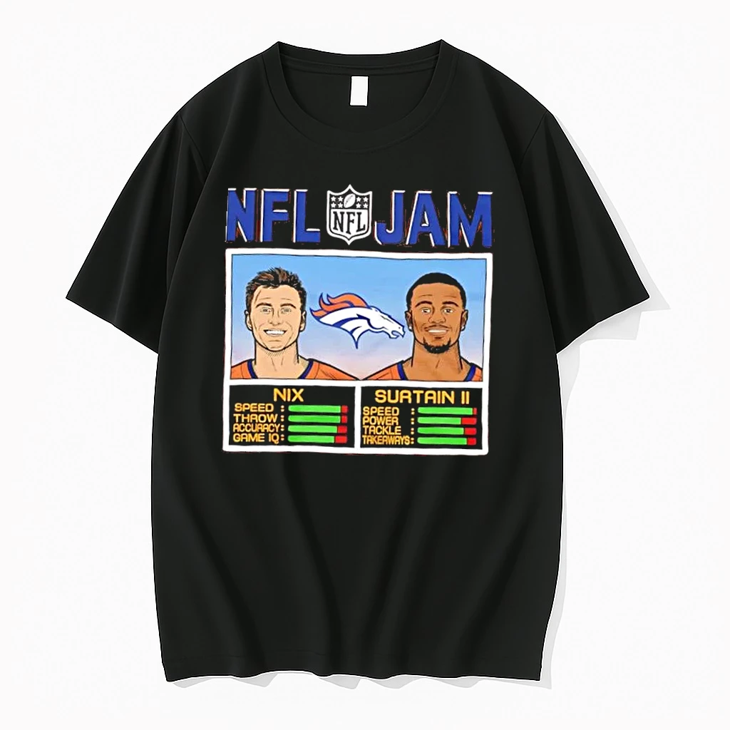Nfl Jam Denver Broncos Nix And Surtain Ii Shirts