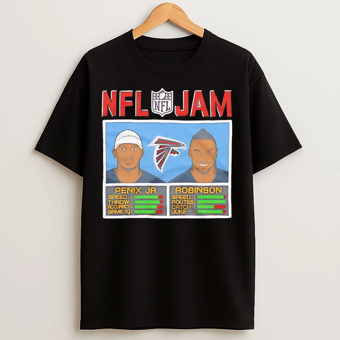 Nfl Jam Falcons Penix Jr And Robinson T Shirts