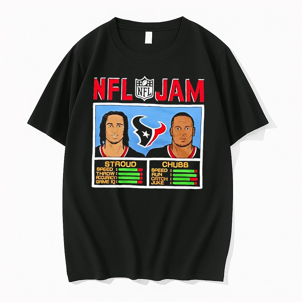 Nfl Jam Houston Texans Stroud And Chubb Shirts