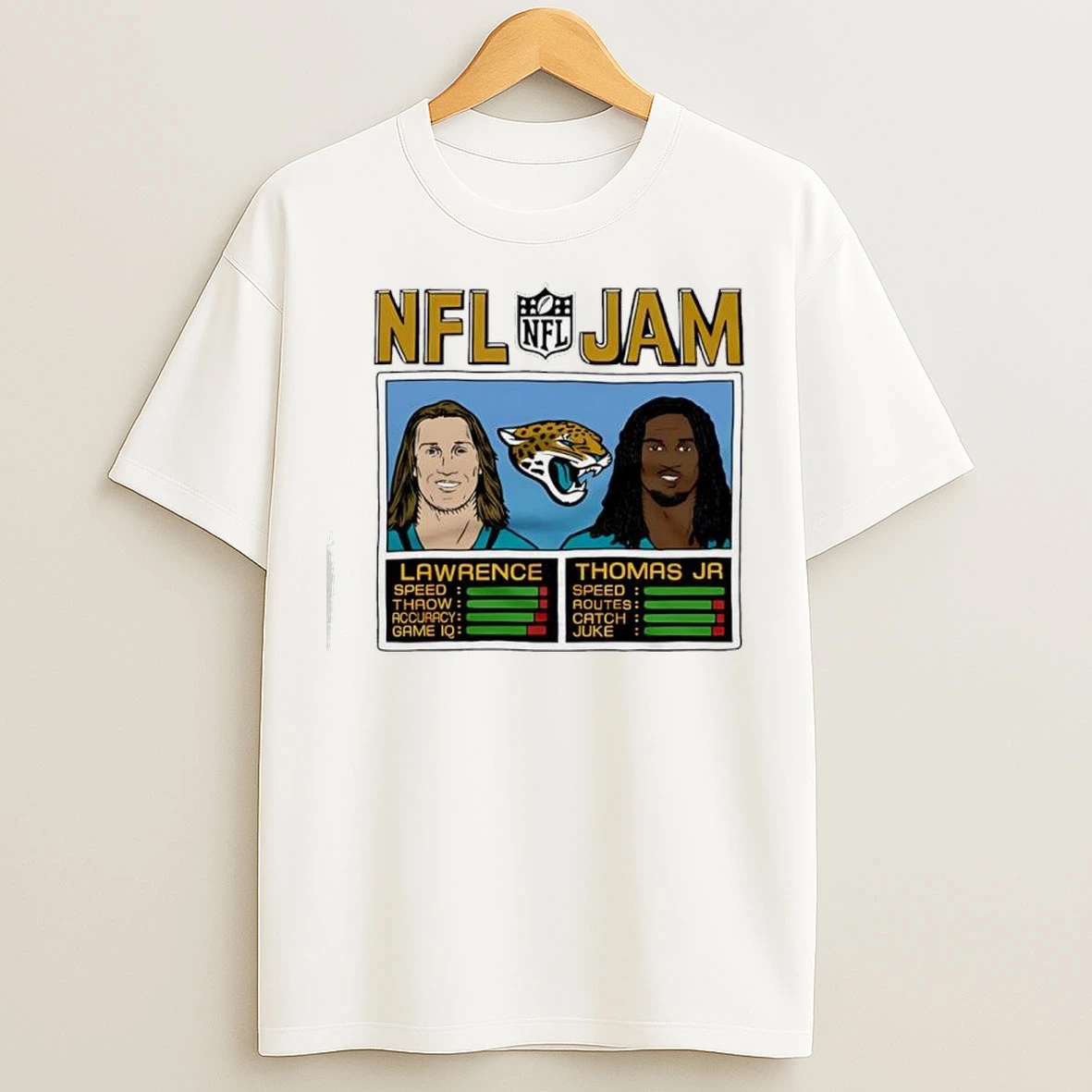 Nfl Jam Jaguars Lawrence And Thomas Jr Jacksonville Jaguars T Shirts