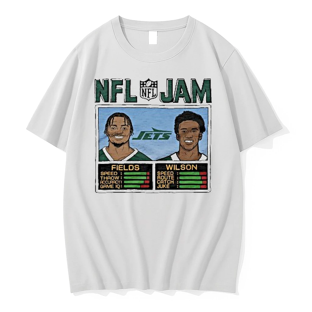 Nfl Jam New York Jets Fields And Wilson Shirts