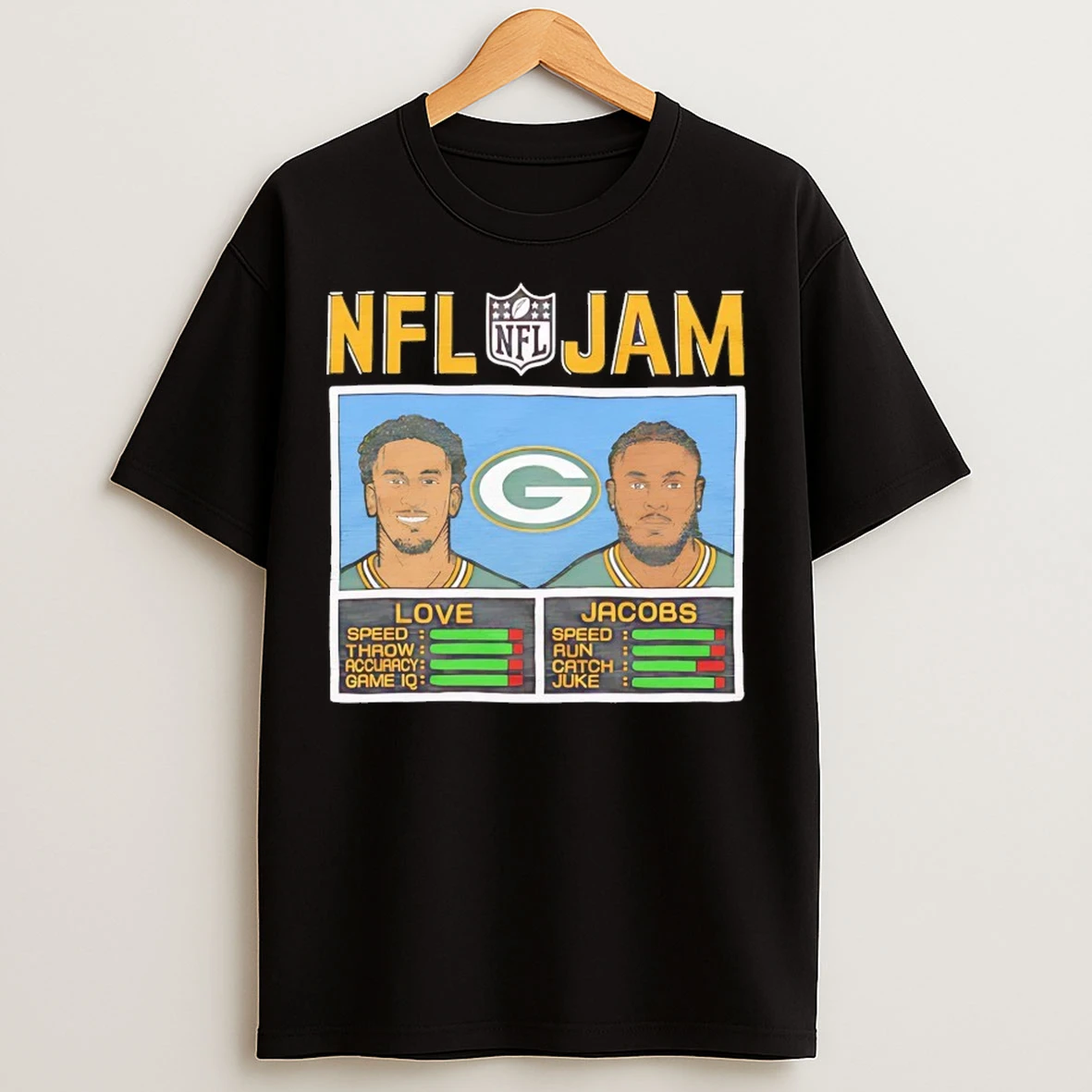 Nfl Jam Packers Love And Jacobs T Shirts