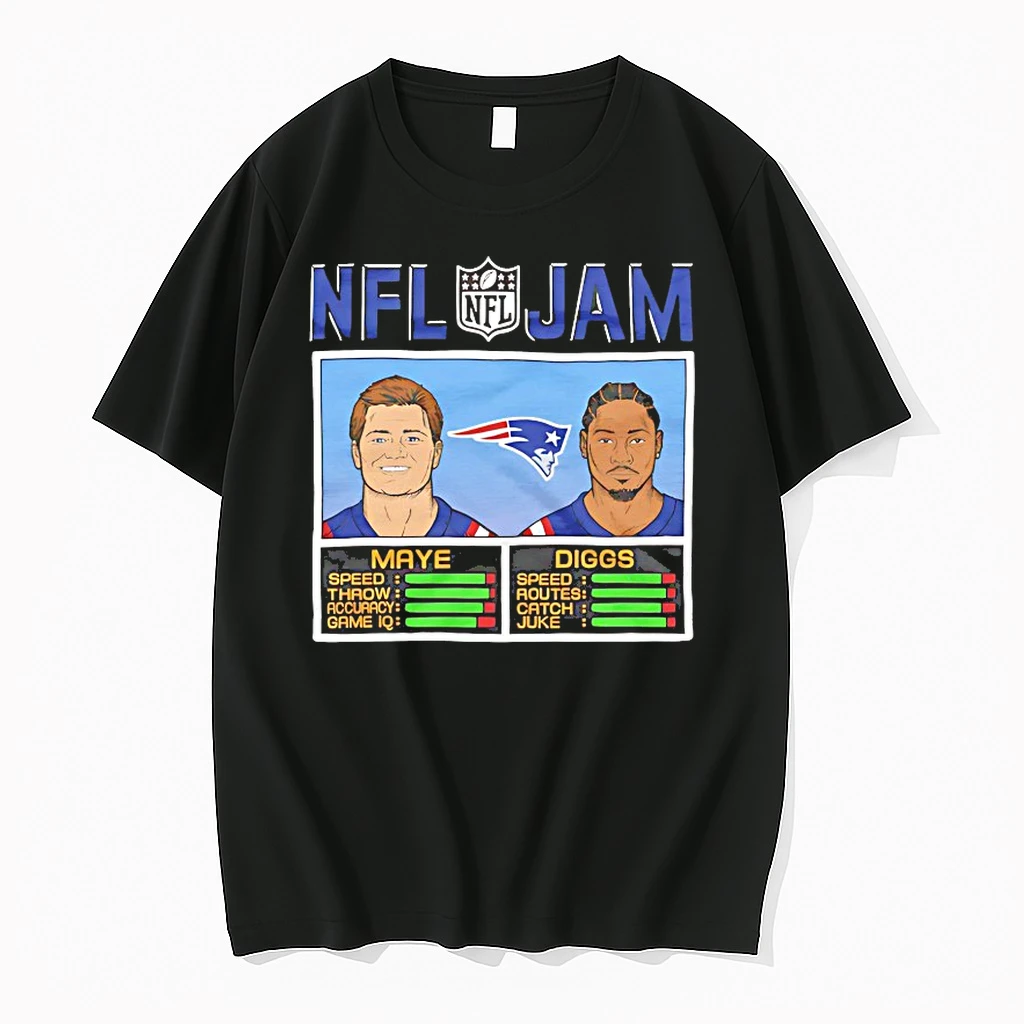 Nfl Jam Patriots Maye And Diggs Shirts
