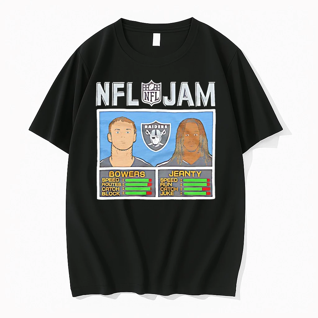 Nfl Jam Raiders Bowers And Jeanty Shirts