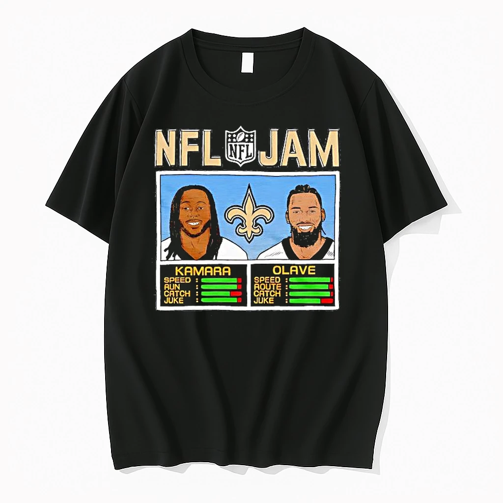 Nfl Jam Saints Kamara And Olave New Orleans Saints Shirts