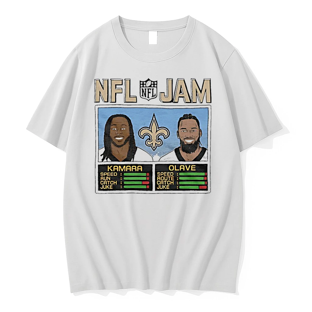 Nfl Jam Saints Kamara And Olave Shirts