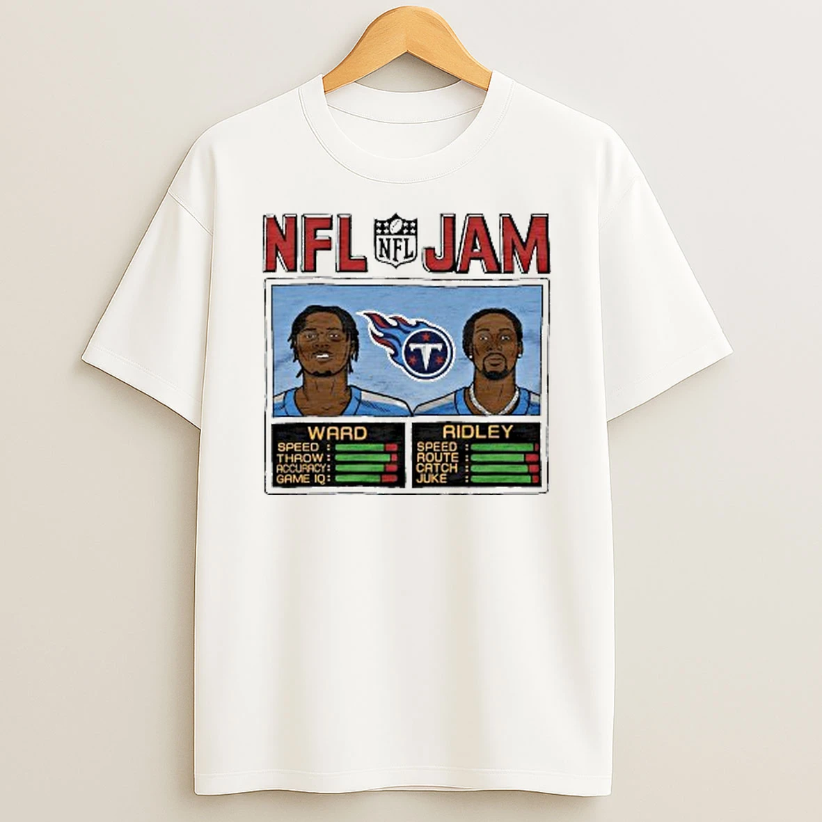 Nfl Jam Tennessee Titans Ward And Ridley Shirts