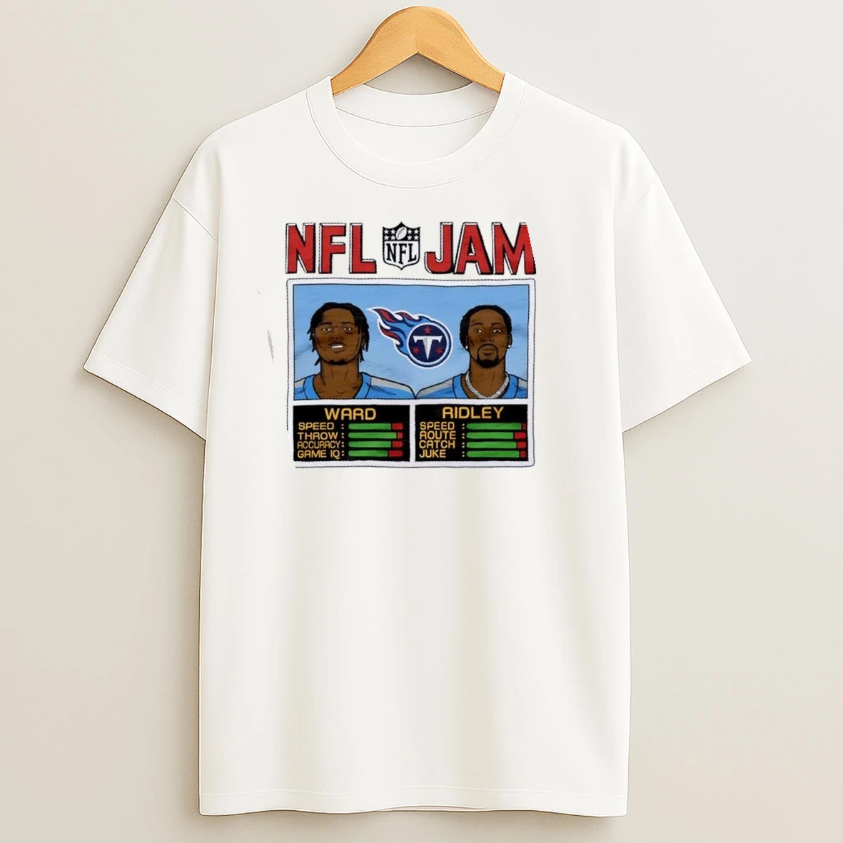 Nfl Jam Tennessee Titans Ward And Ridley T Shirts