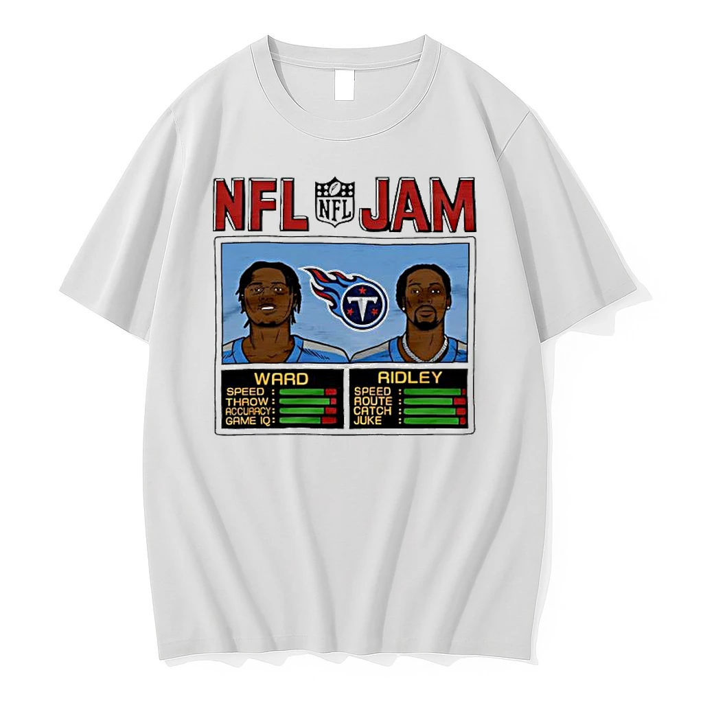 Nfl Jam Titans Ward And Ridley Tennessee Titans Shirts