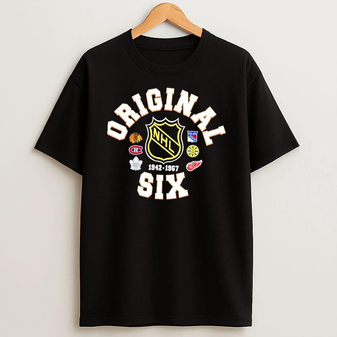 Nhl Six Crest Hockey Shirts