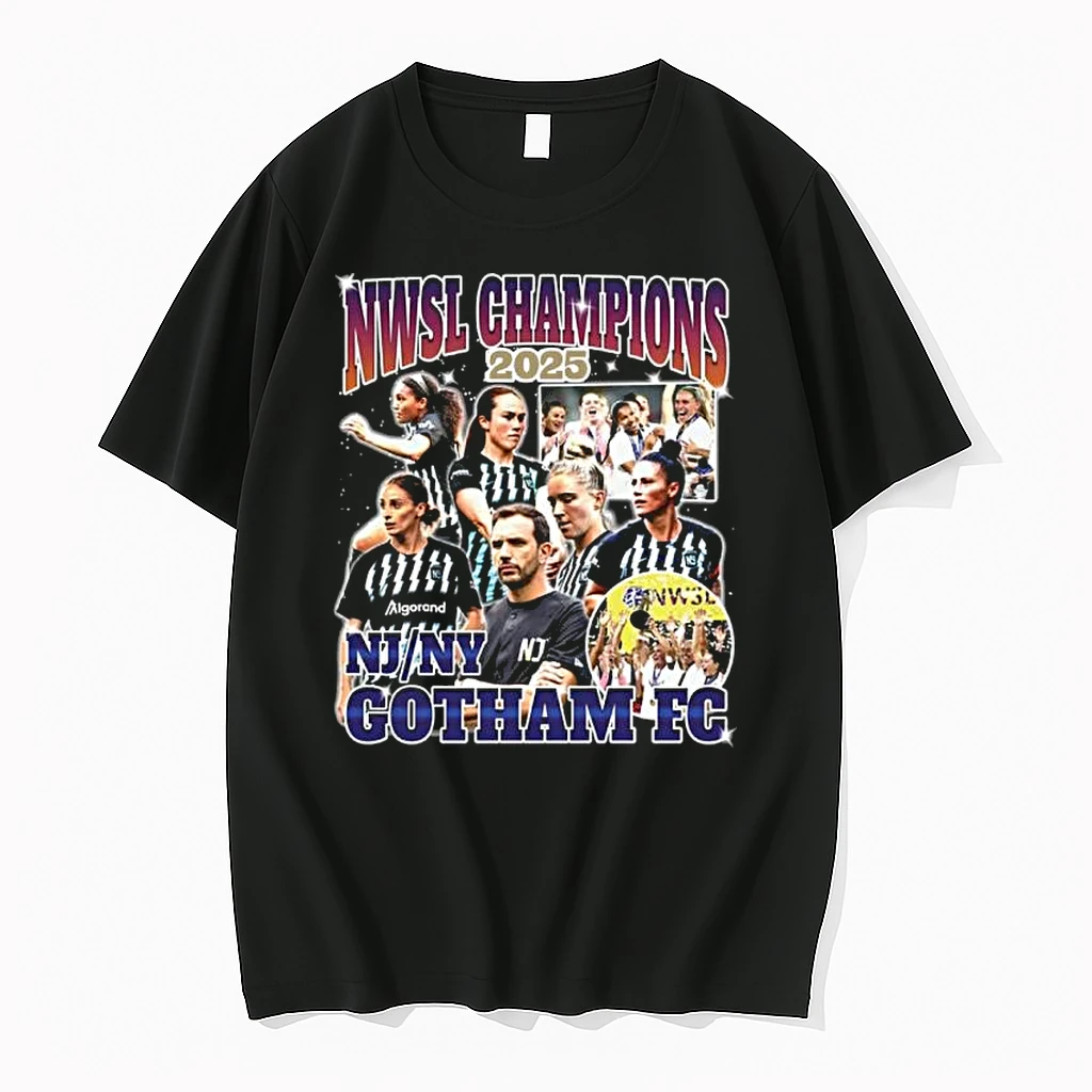 Nj Ny Gotham Fc 2025 Nwsl Champions Bootleg Shirts