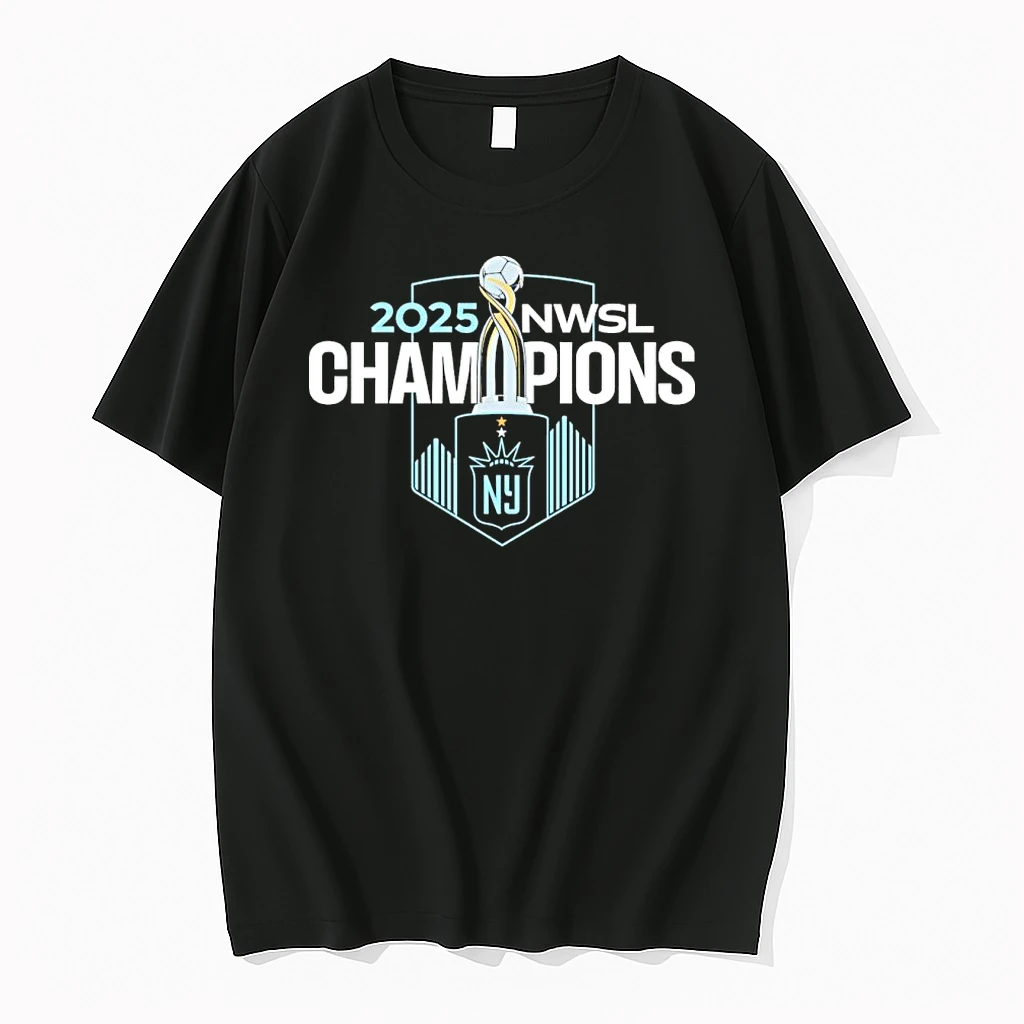 Nj Ny Gotham Fc 2025 Nwsl Champions Logo Shirts