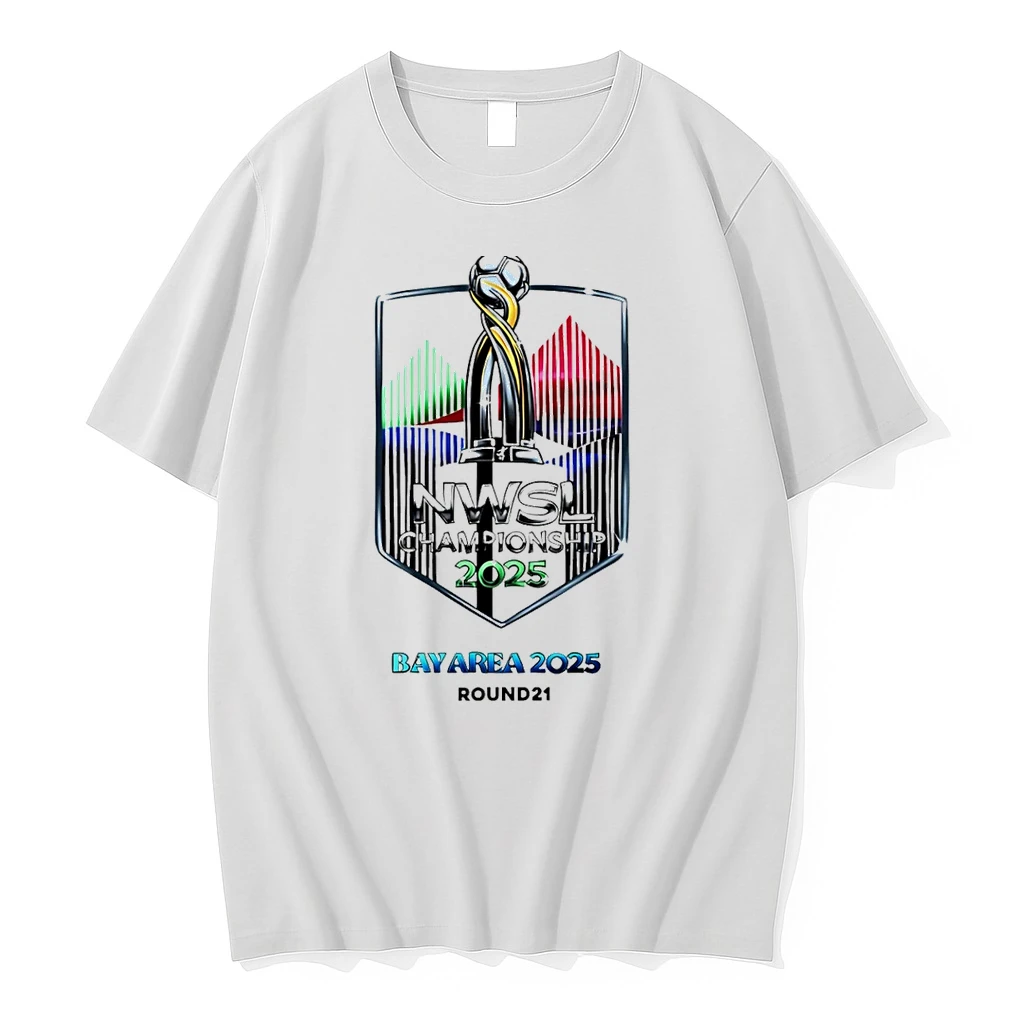 Nwsl 2025 Championship Bay Area Trophy Shirts