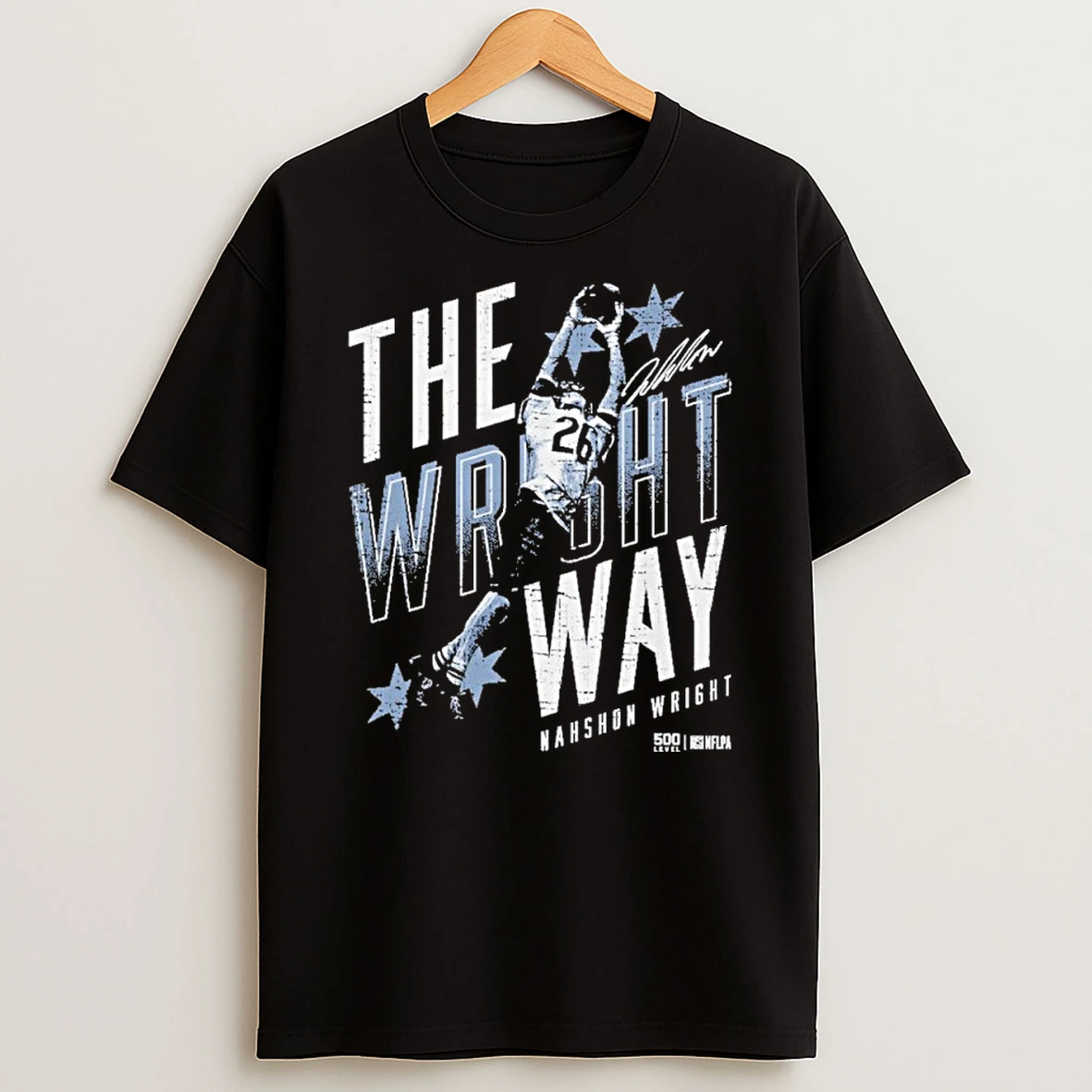 Nahshon Wright Chicago Bears The Wright Way Shirts