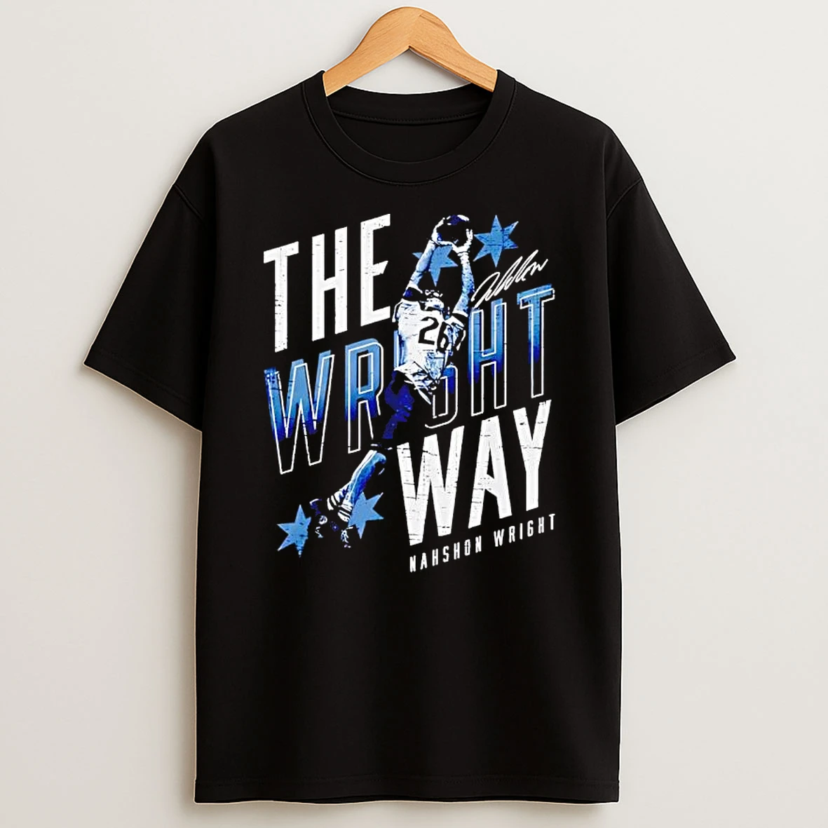 Nahshon Wright Chicago The Wright Way Stylish Black Shirts