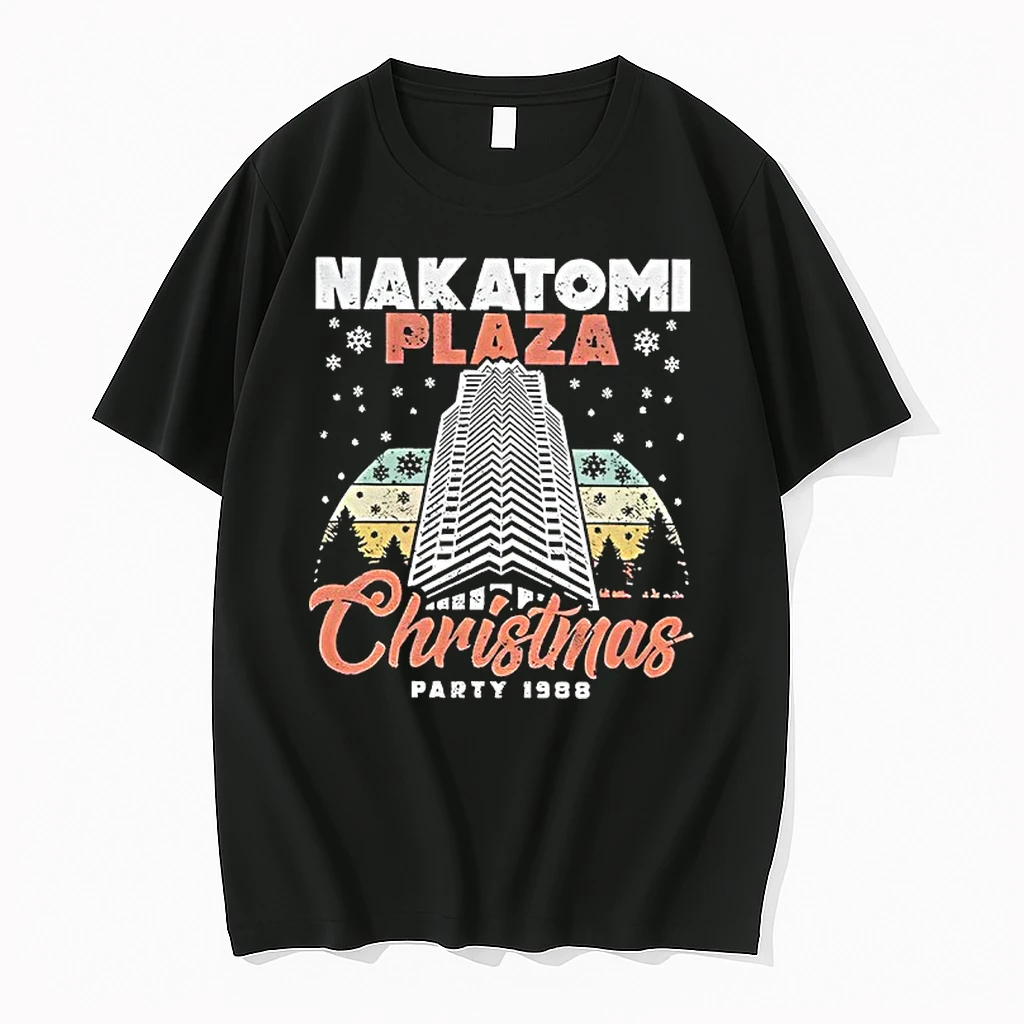 Nakatomi Plaza Christmas Party 1988 Xmas Movie Ugly Shirts