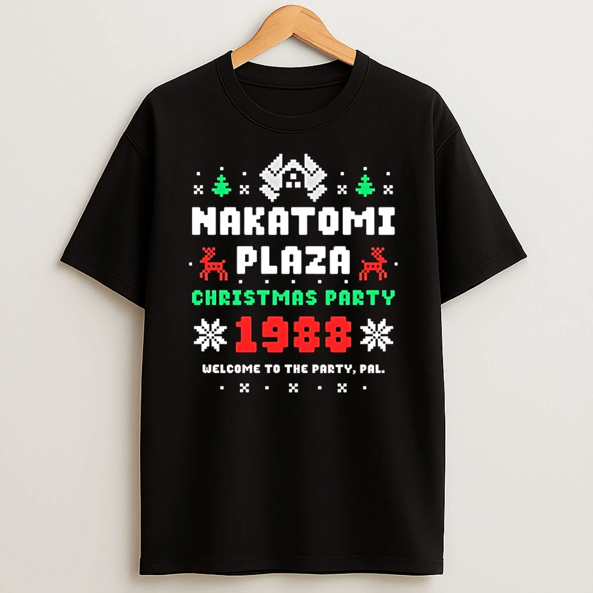 Nakatomi Plaza Christmas Party 1988 Ugly Christmas Shirts