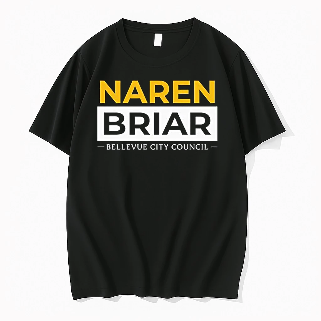 Naren Briar For Bellevue City Council Shirts