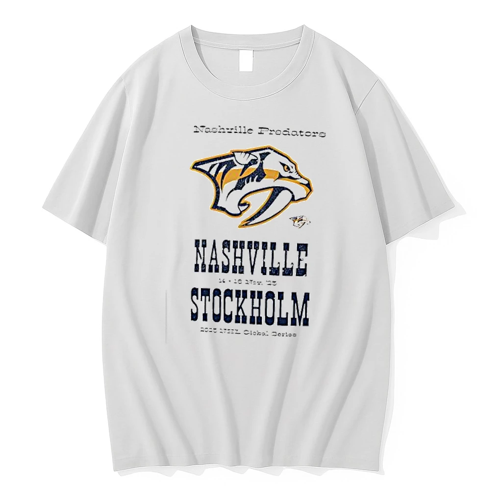 Nashville Predators 2025 Stockholm Shirts