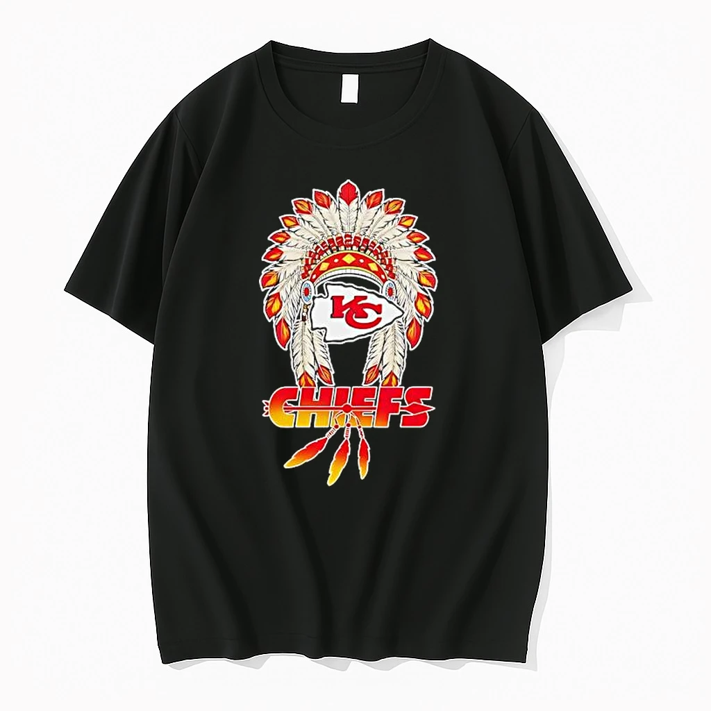 Native American X Kansas City Chiefs 2025 Baseball Logo Shirts