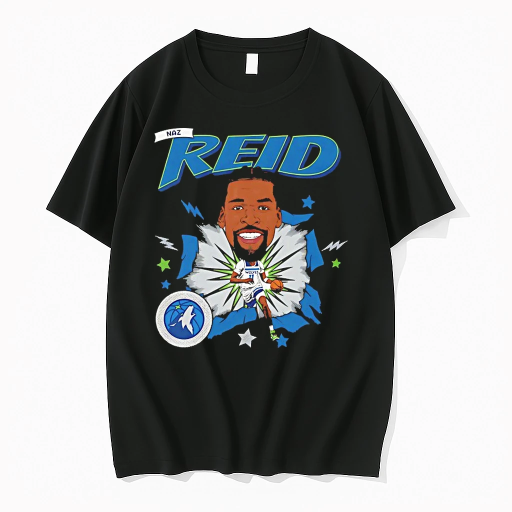 Naz Reid Minnesota Timberwolves Caricature Shirts