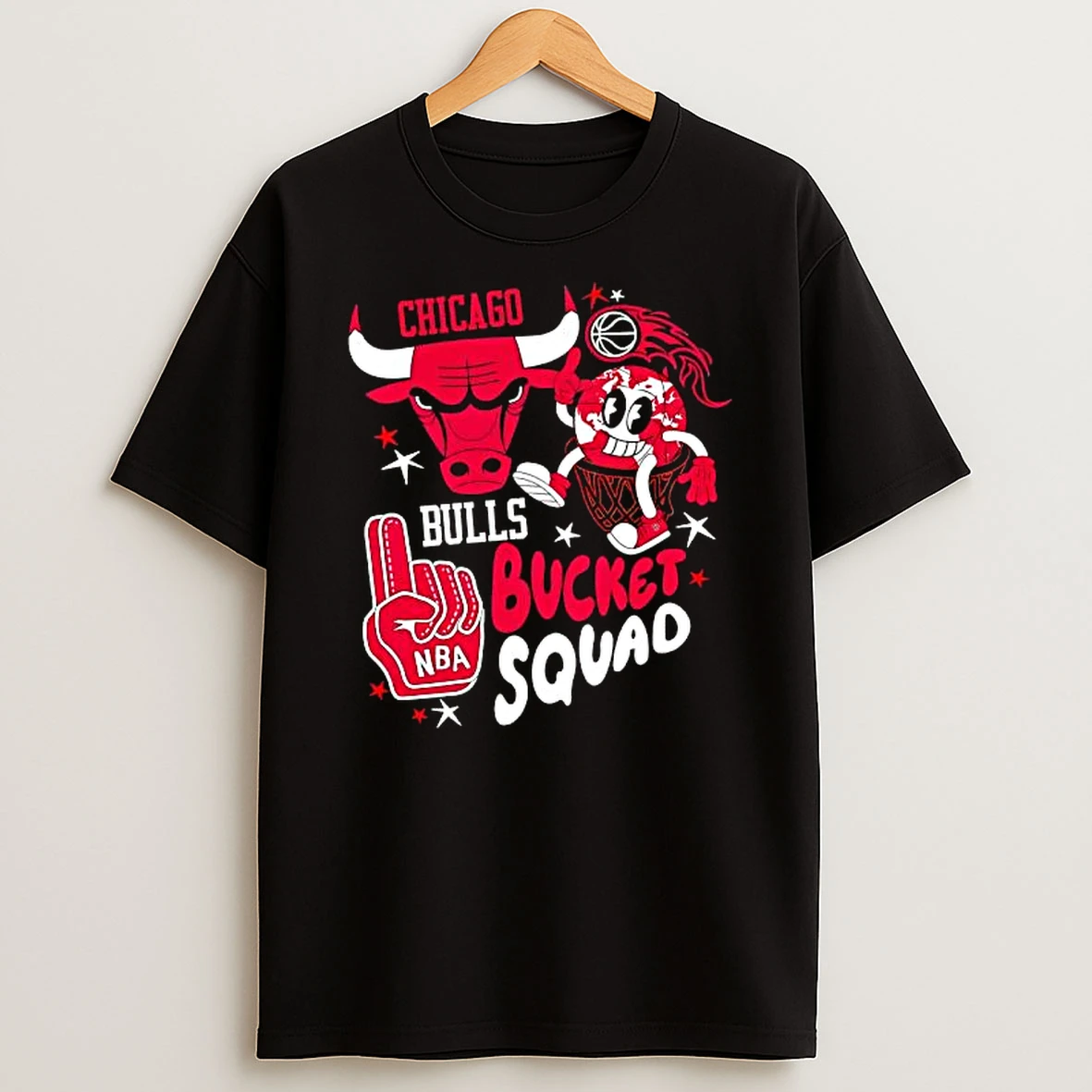 Nba Chicago Bulls Buckie Squad Stylish 2025 Shirts