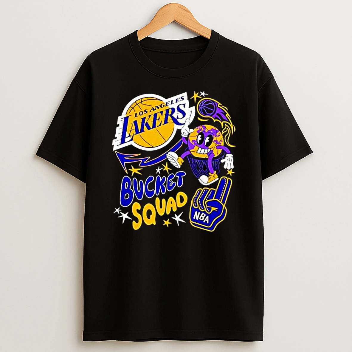 Nba Los Angeles Lakers Buckie Squad Stylish 2025 Shirts