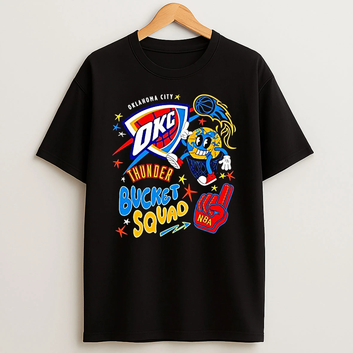 Nba Oklahoma City Thunder Buckie Squad Stylish 2025 Shirts