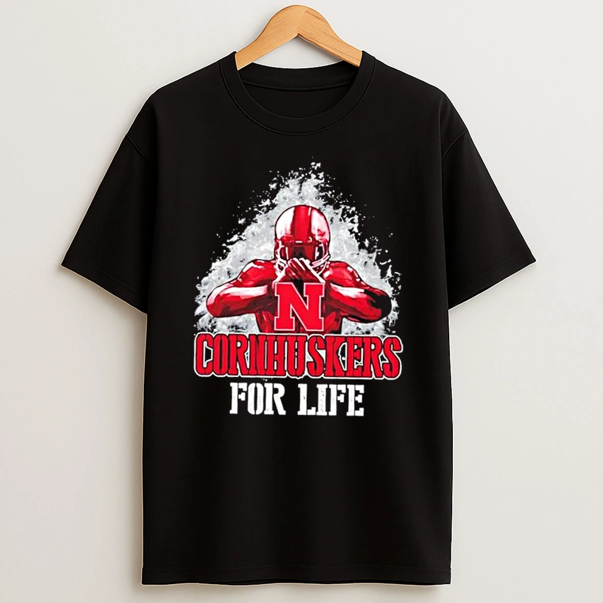 Nebraska Cornhuskers Football For Life Shirts