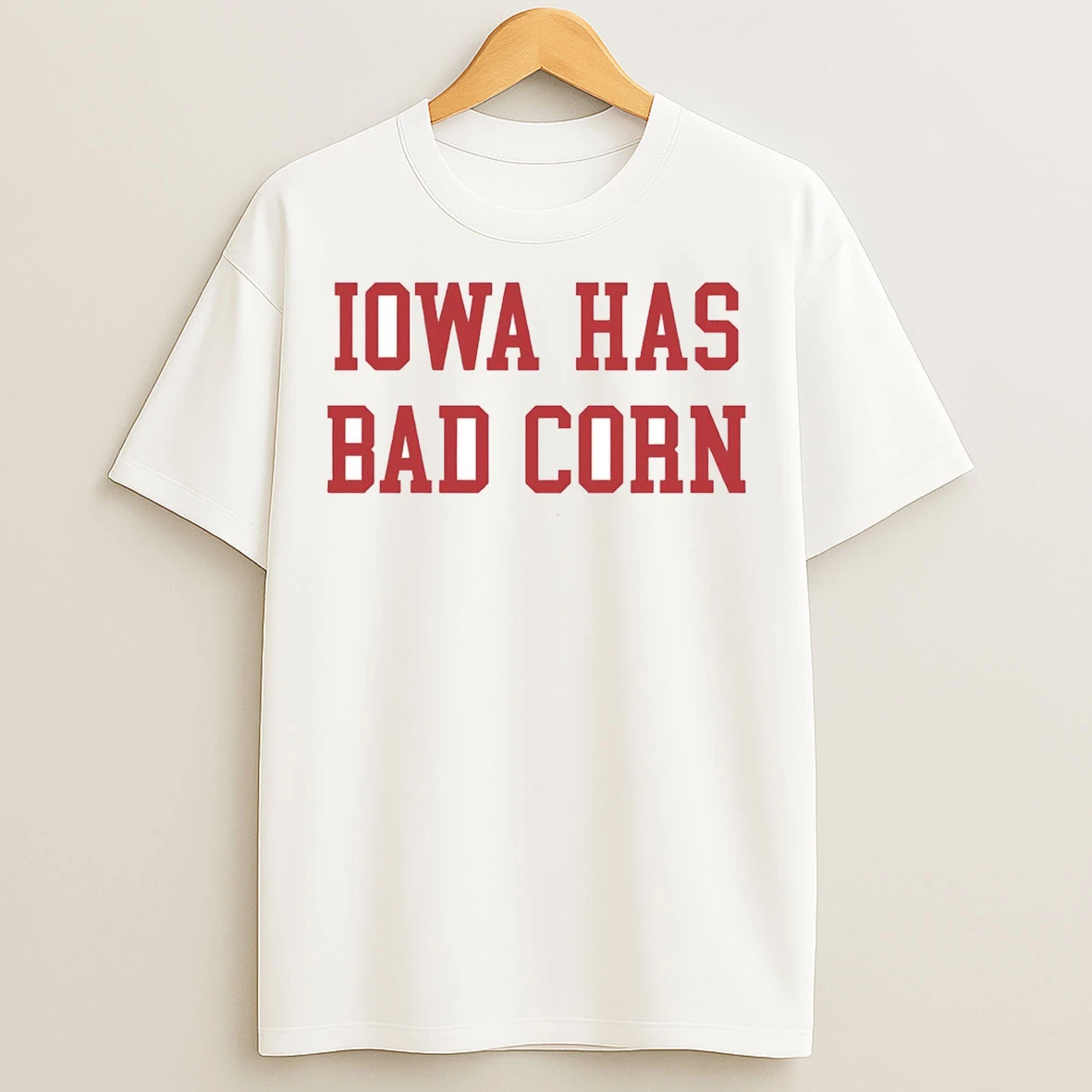 Nebraska Cornhuskers Iowa Has Bad Corn T Shirts