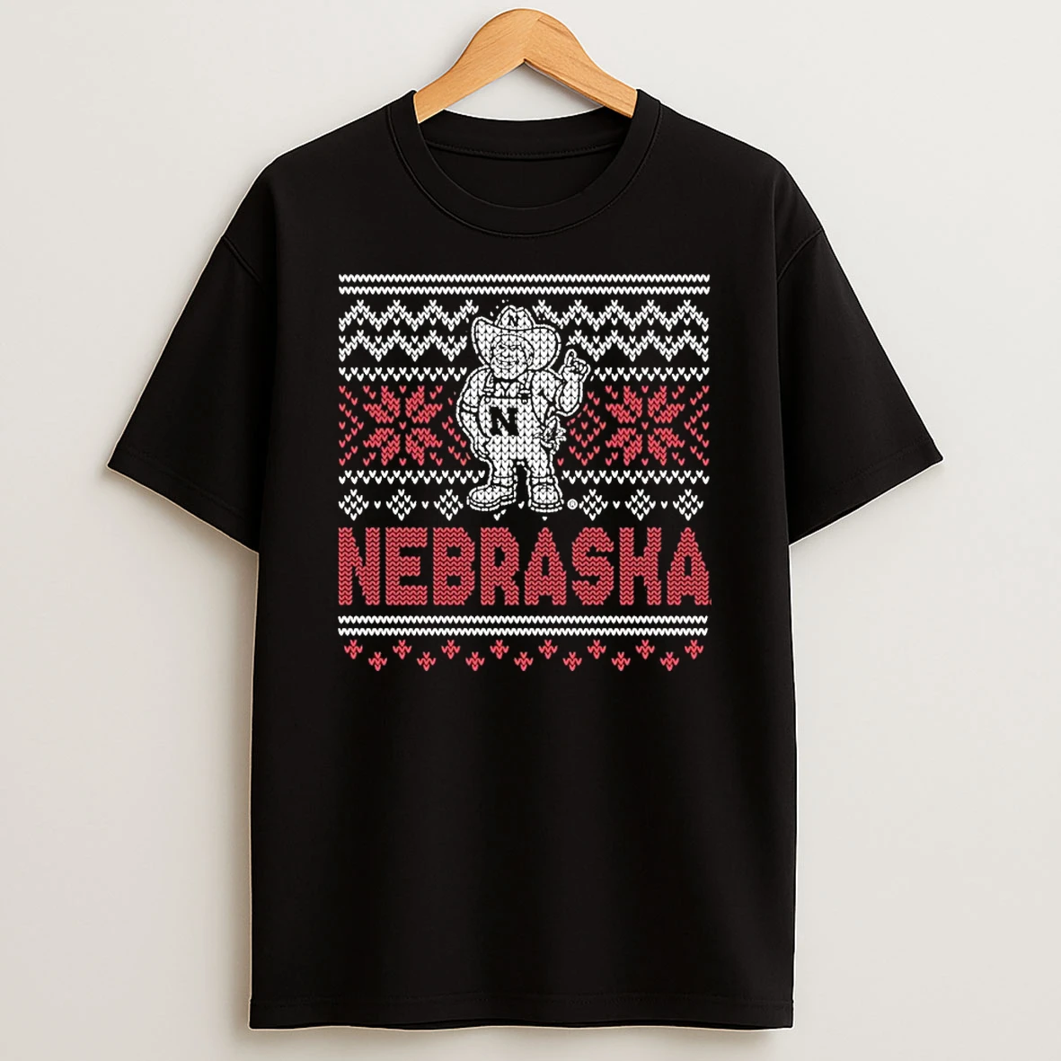 Nebraska Huskers Holiday Christmas Ugly Shirts