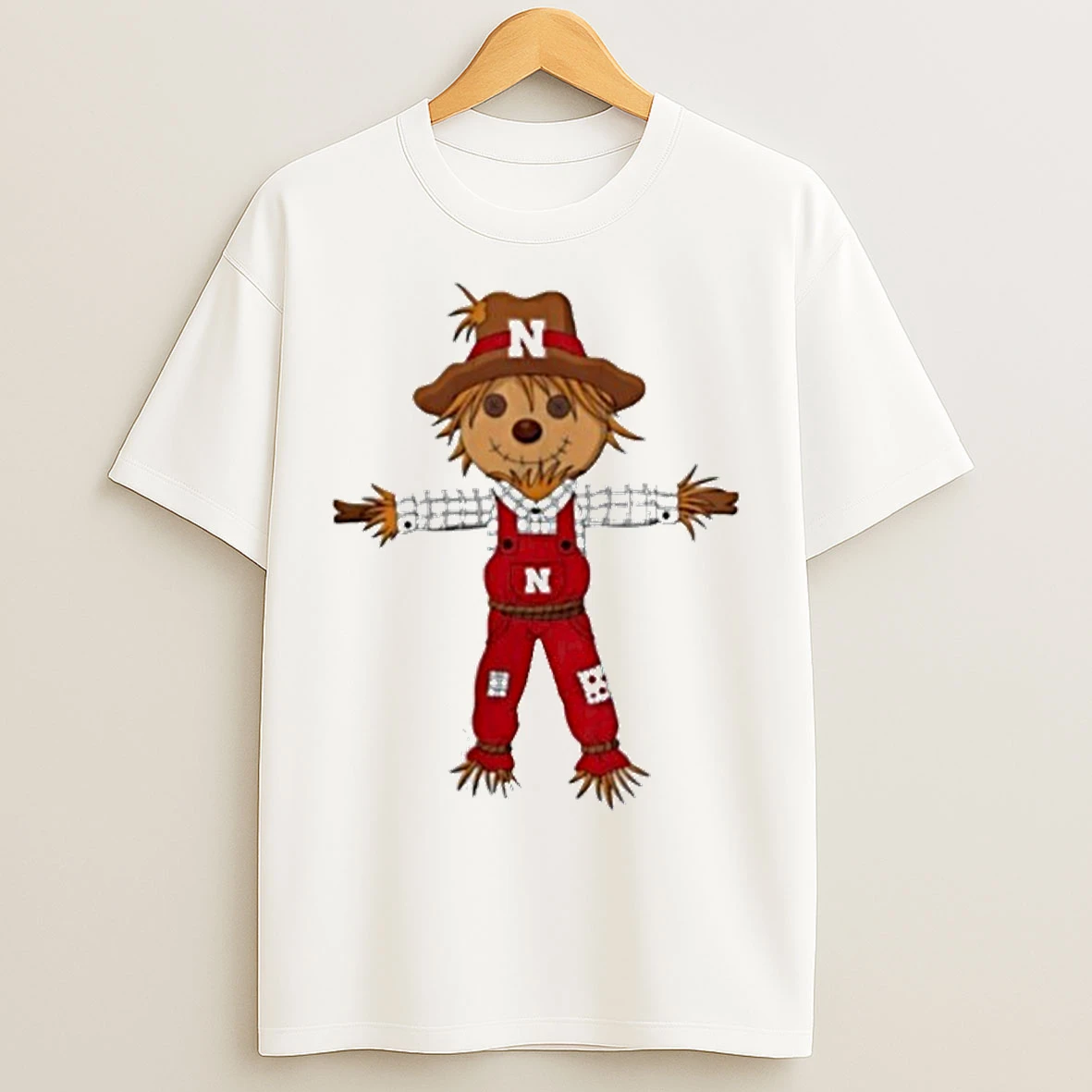 Nebraska Huskers Scarecrow Mascot T Shirts